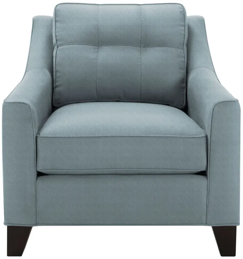 Carmine Chair in Suede so Soft Hydra by H.M. Richards