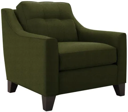 Carmine Chair in Suede so Soft Pine by H.M. Richards