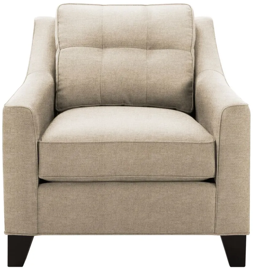 Carmine Chair in Santa Rosa Linen by H.M. Richards
