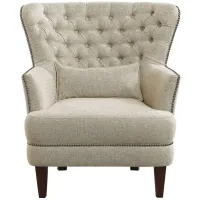 Alicia Accent Chair in Beige by Homelegance