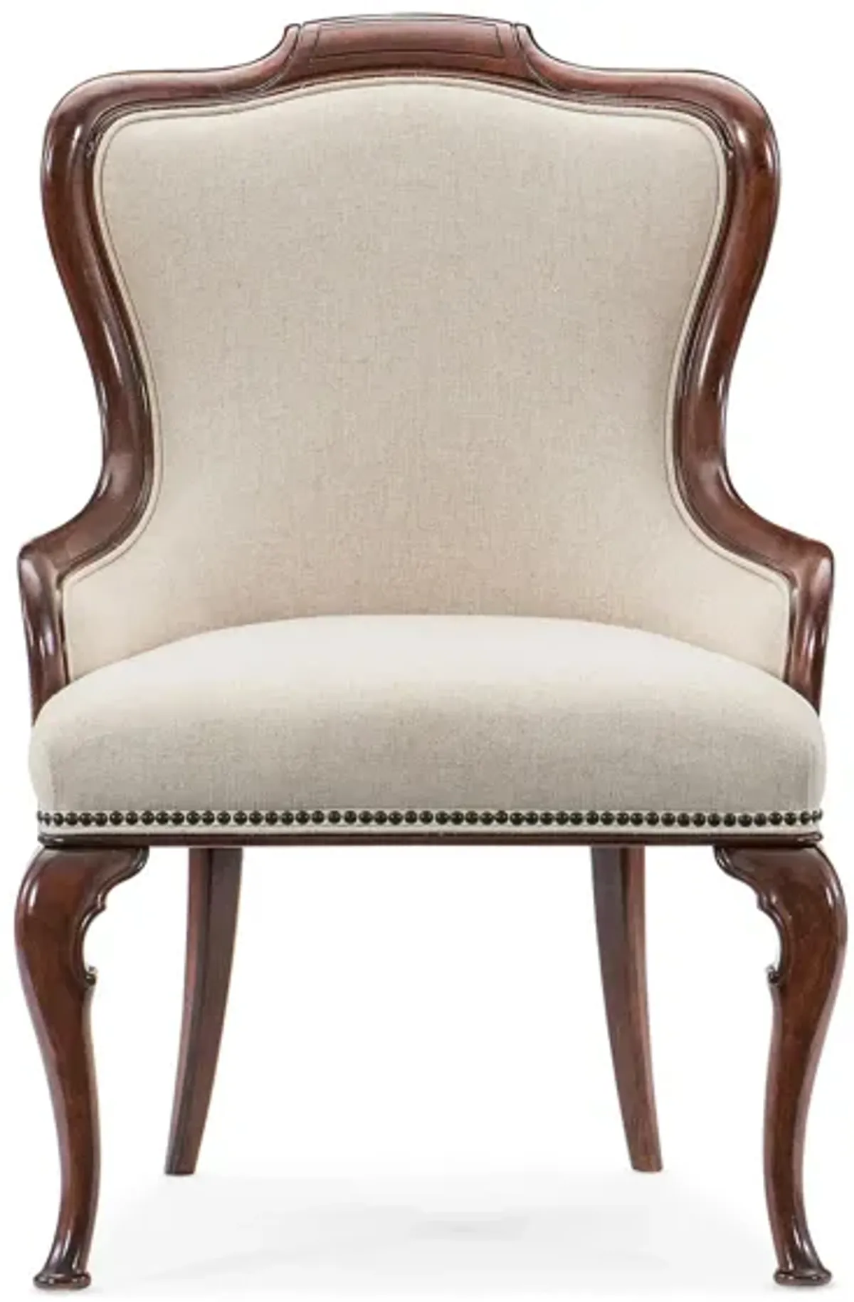 Charleston Arm Chair in Beige by Hooker Furniture