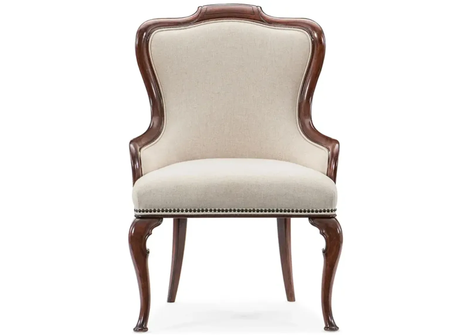 Charleston Arm Chair in Beige by Hooker Furniture