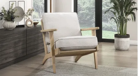 Auden Accent Chair in Beige by Homelegance