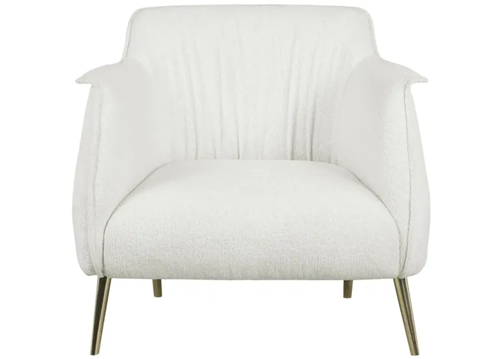 Mara Accent Chair in White by Homelegance