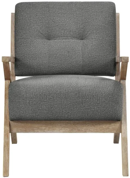 Cagle Accent Chair in Dark Gray by Homelegance