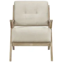 Cagle Accent Chair in Sand by Homelegance