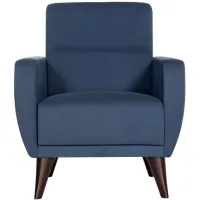 Lugano Chair with Storage in Navy by HUDSON GLOBAL MARKETING USA