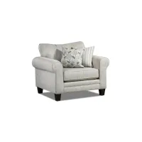 McKinley Chair-and-a-Half in Vandy Heather by Fusion Furniture
