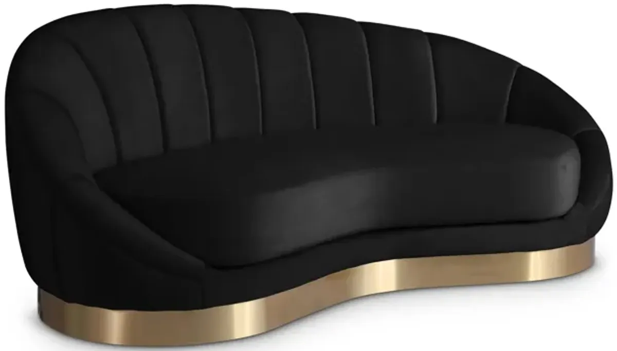 Shelly Velvet Chaise