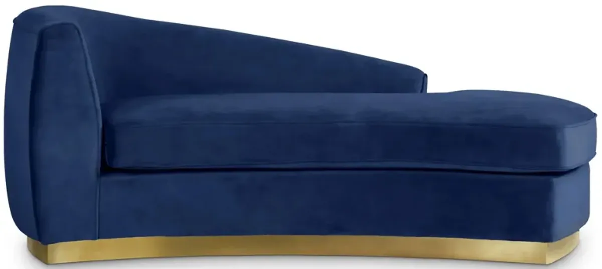 Julian Velvet Chaise