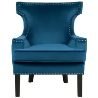 Hitchcock Accent Chair in Blue by Homelegance