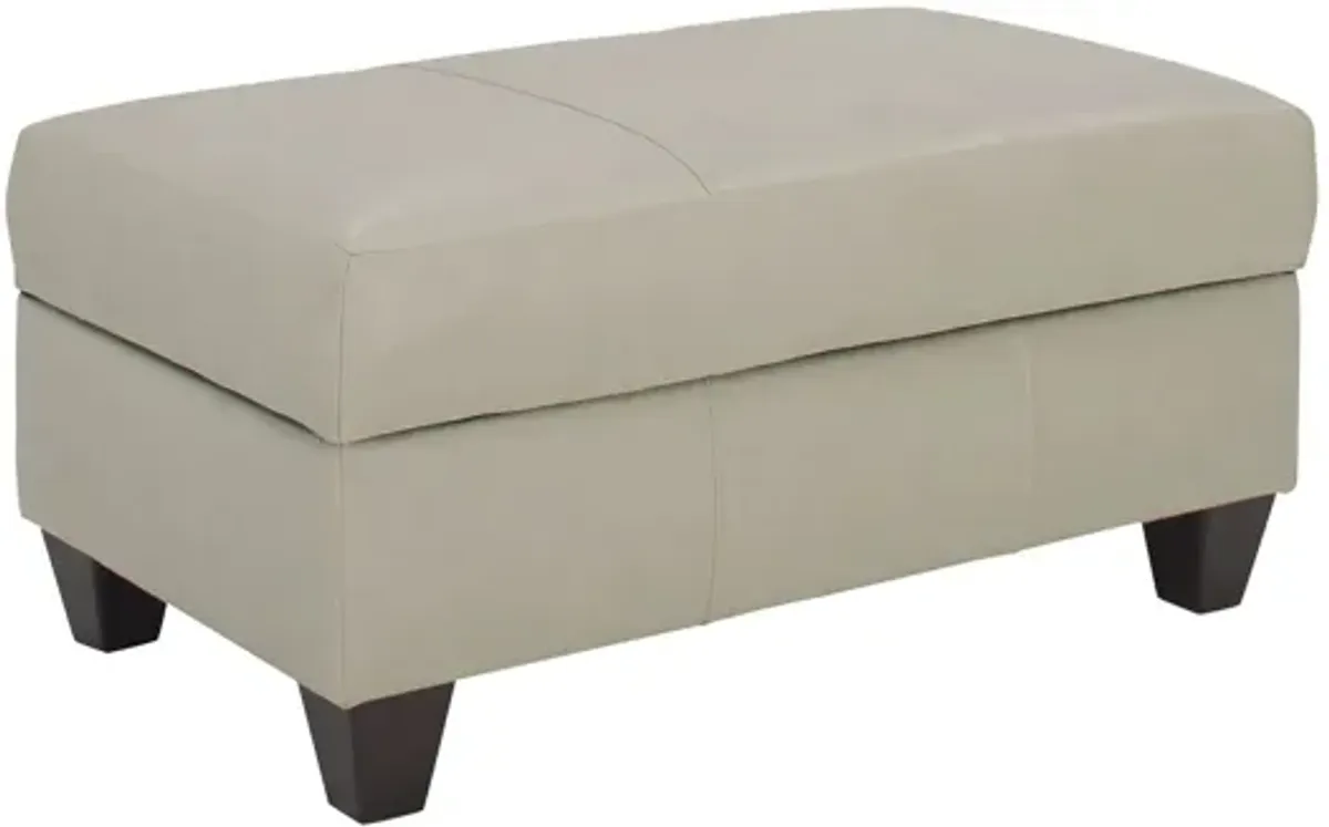 Montero Leather Storage Ottoman