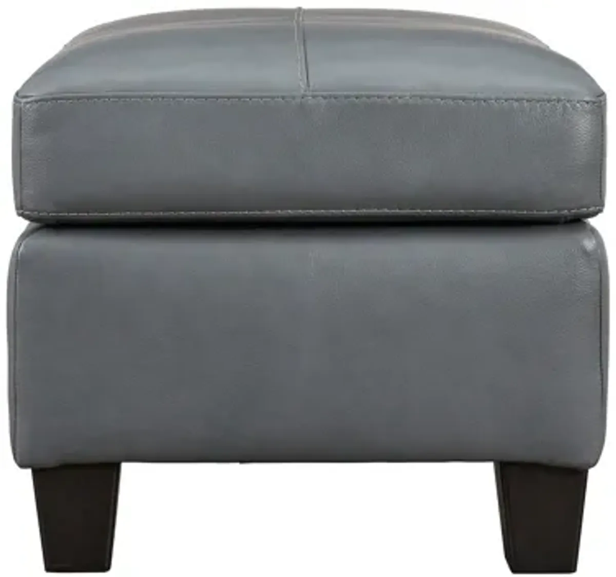 Grant Leather Ottoman