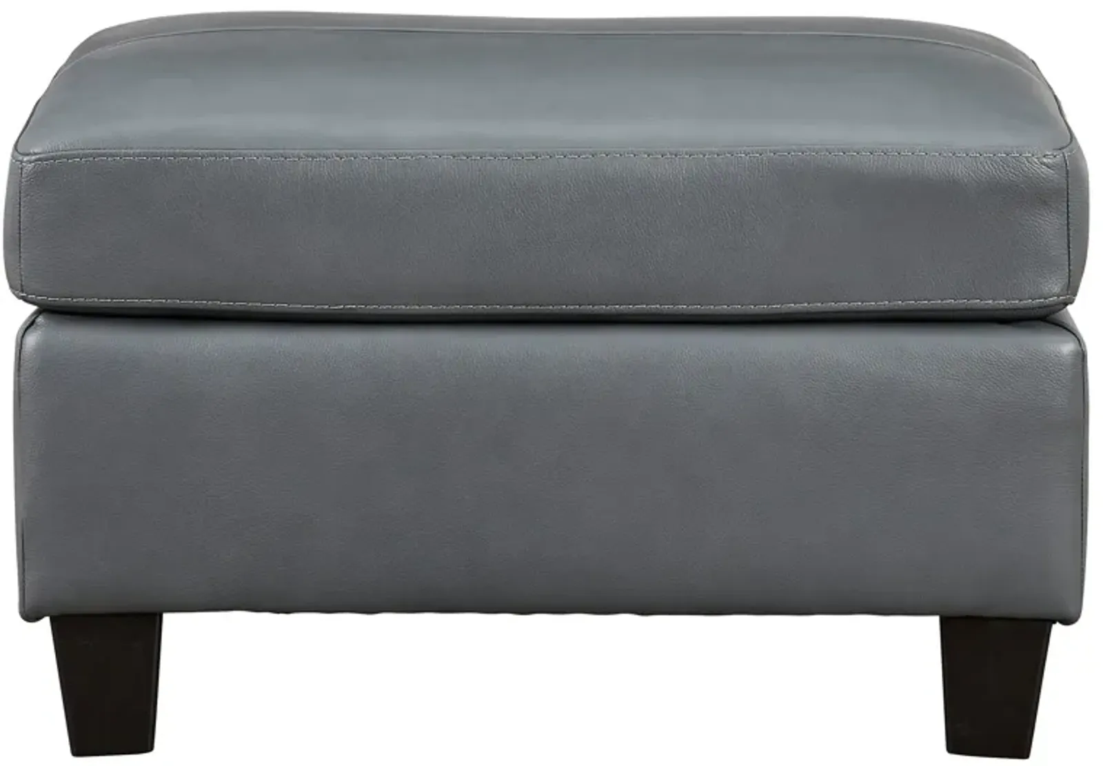 Grant Leather Ottoman