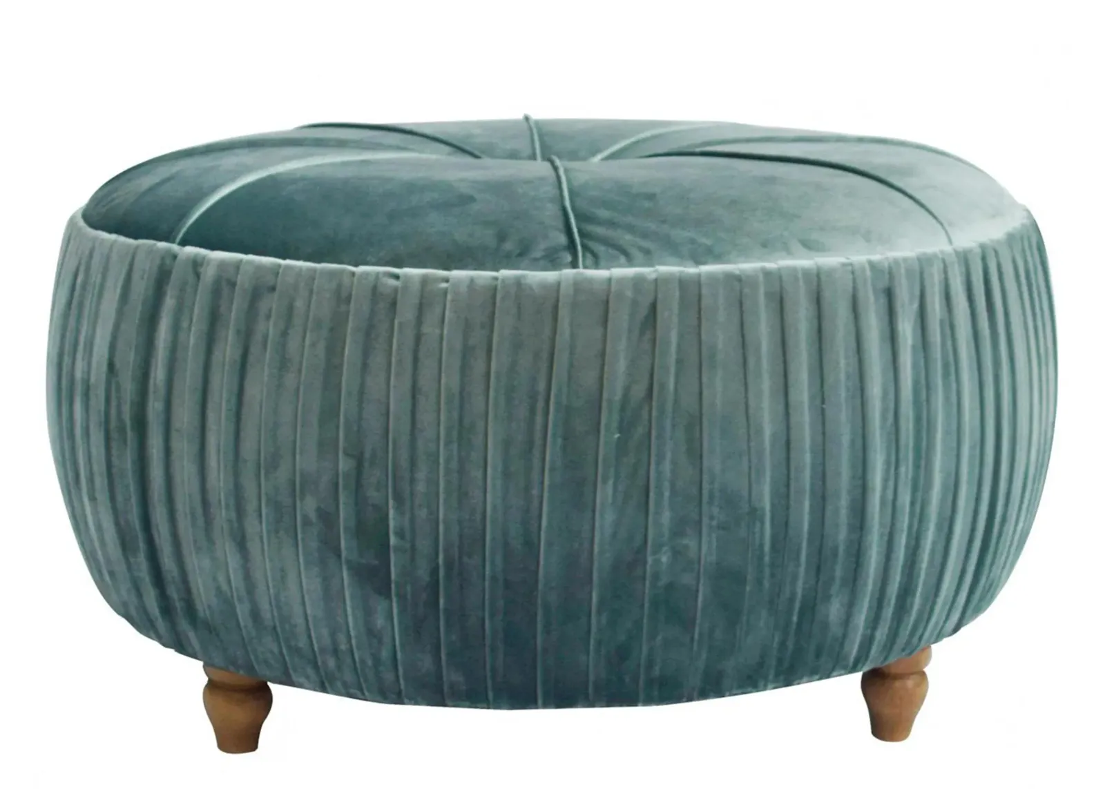 Helena Large Ottoman in Emerald by New Pacific Direct