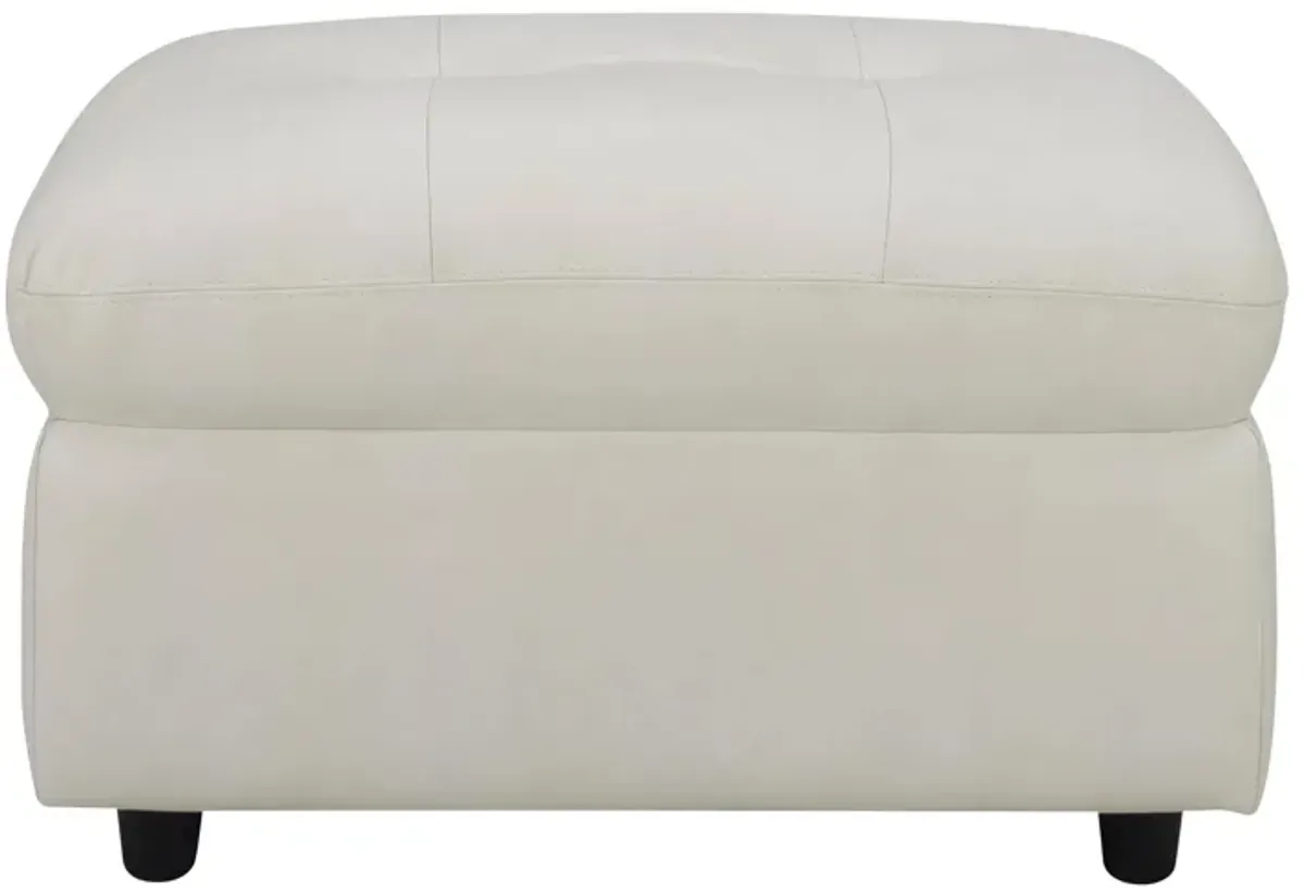 Damar Leather Ottoman