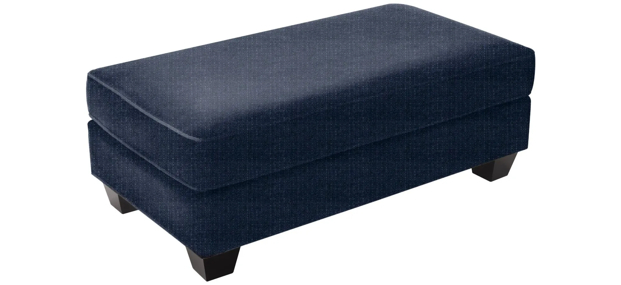 Briarwood Chair-and-a-Half Ottoman in Sugar Shack Navy by H.M. Richards
