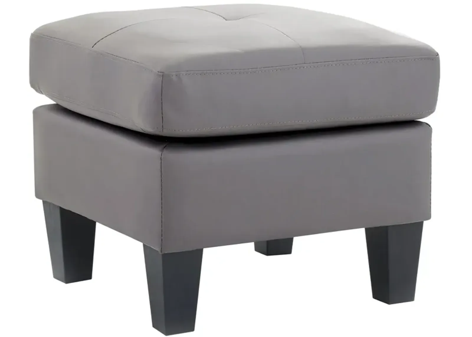 Newbury Ottoman by Glory Furniture in Gray by Glory Furniture