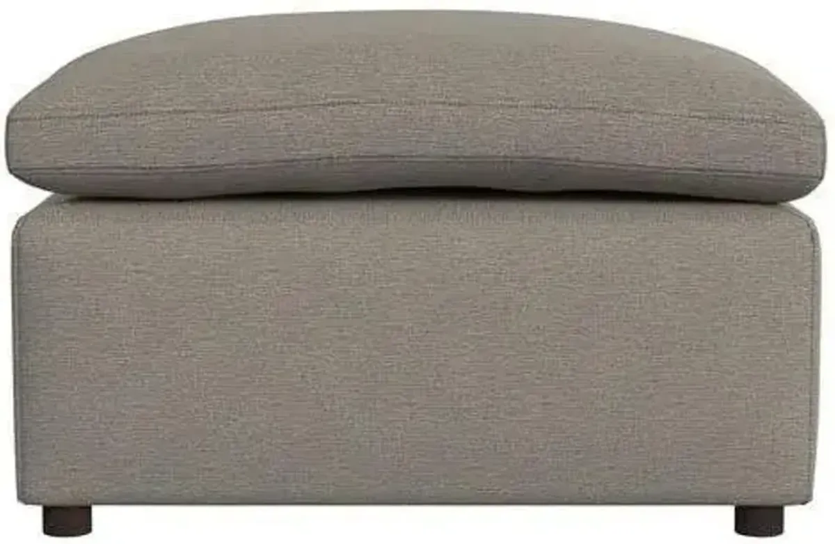 Cortney's Collection Modular Ottoman in Taupe by DOREL HOME FURNISHINGS