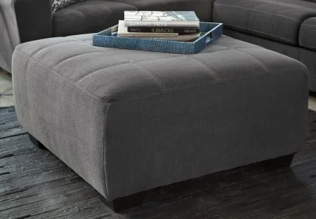 Ambee Oversized Accent Ottoman in Slate by Ashley Furniture