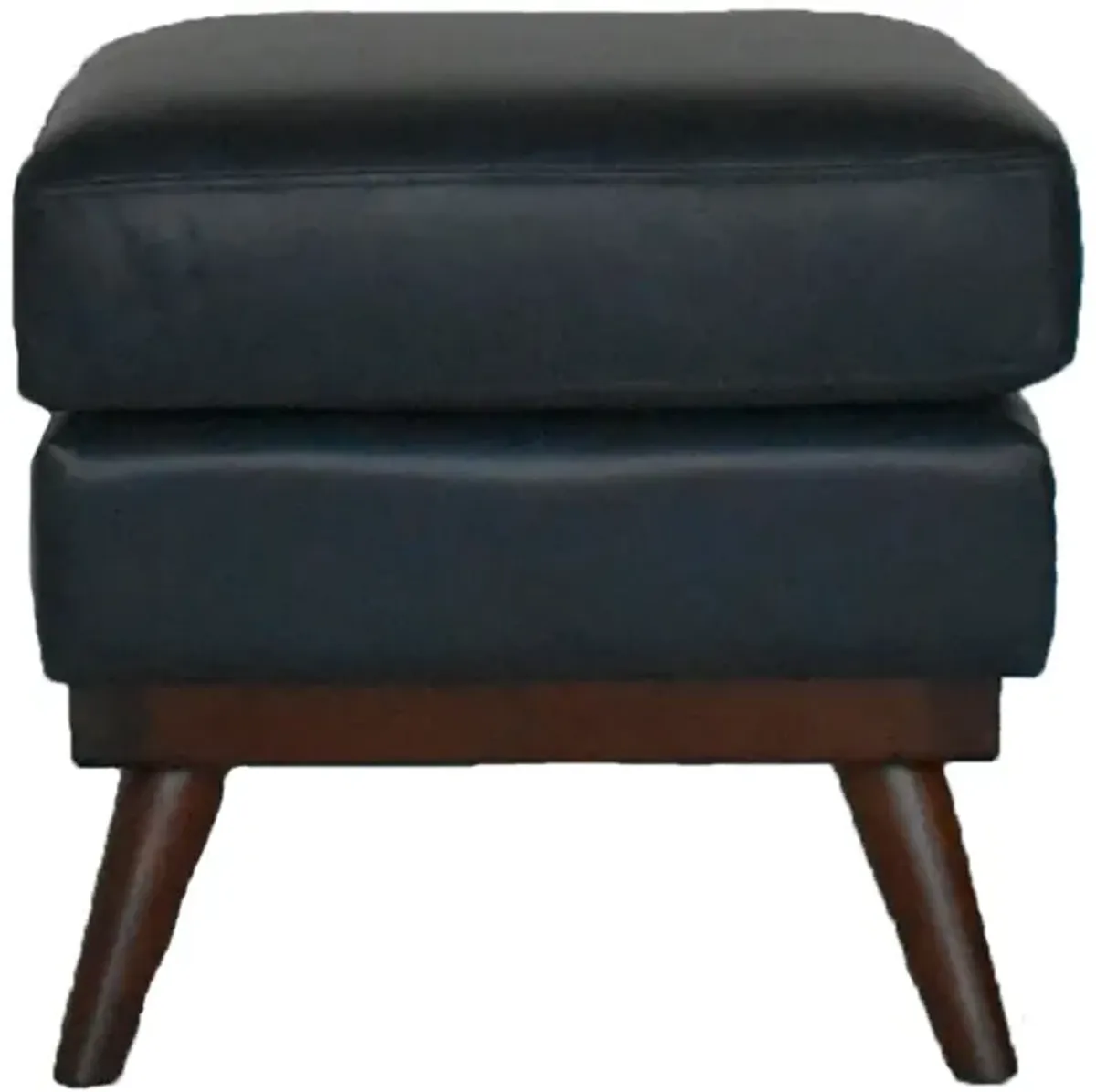 Alayna Ottoman in Navy Blue by Lea Unlimited