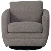 Baltimo Swivel Glider in Gray by LH Imports Ltd