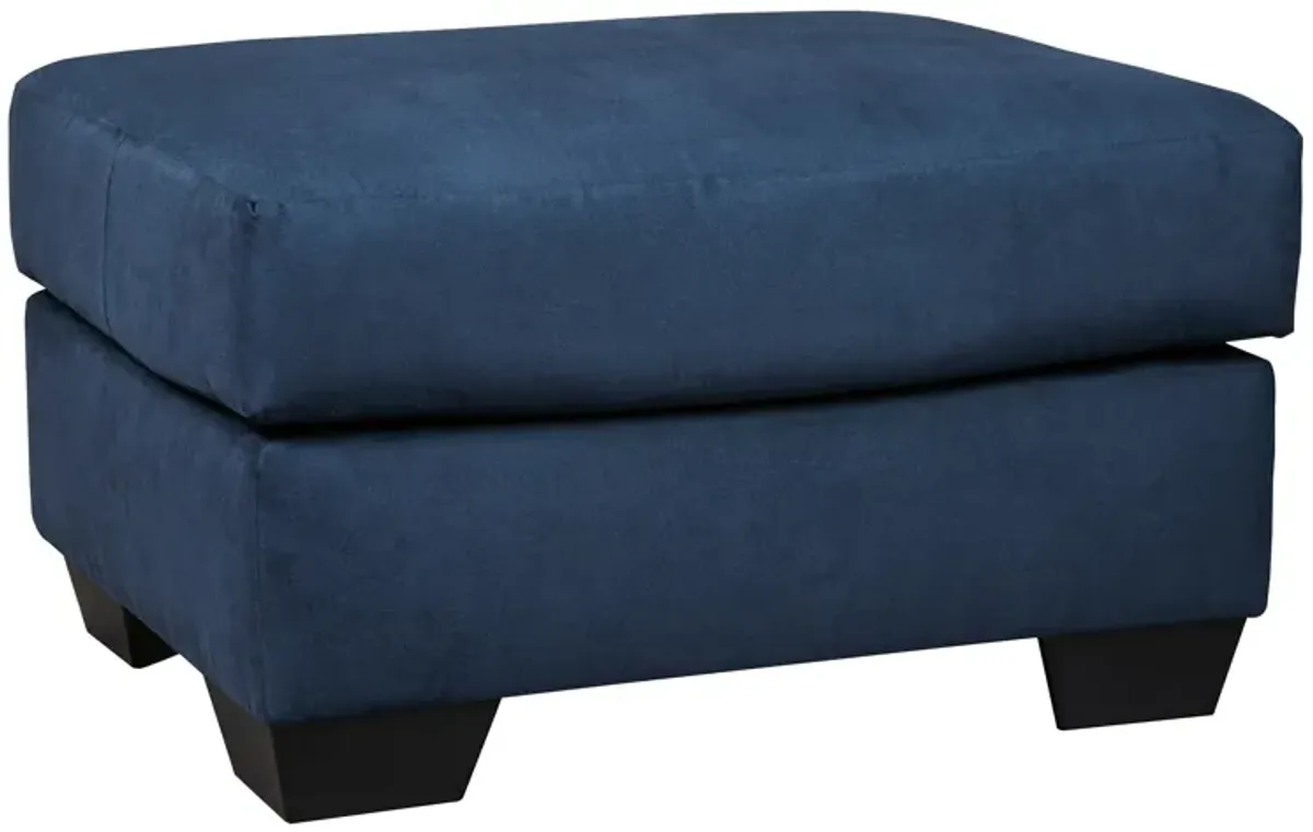 Whitman Ottoman in Blue by Ashley Furniture