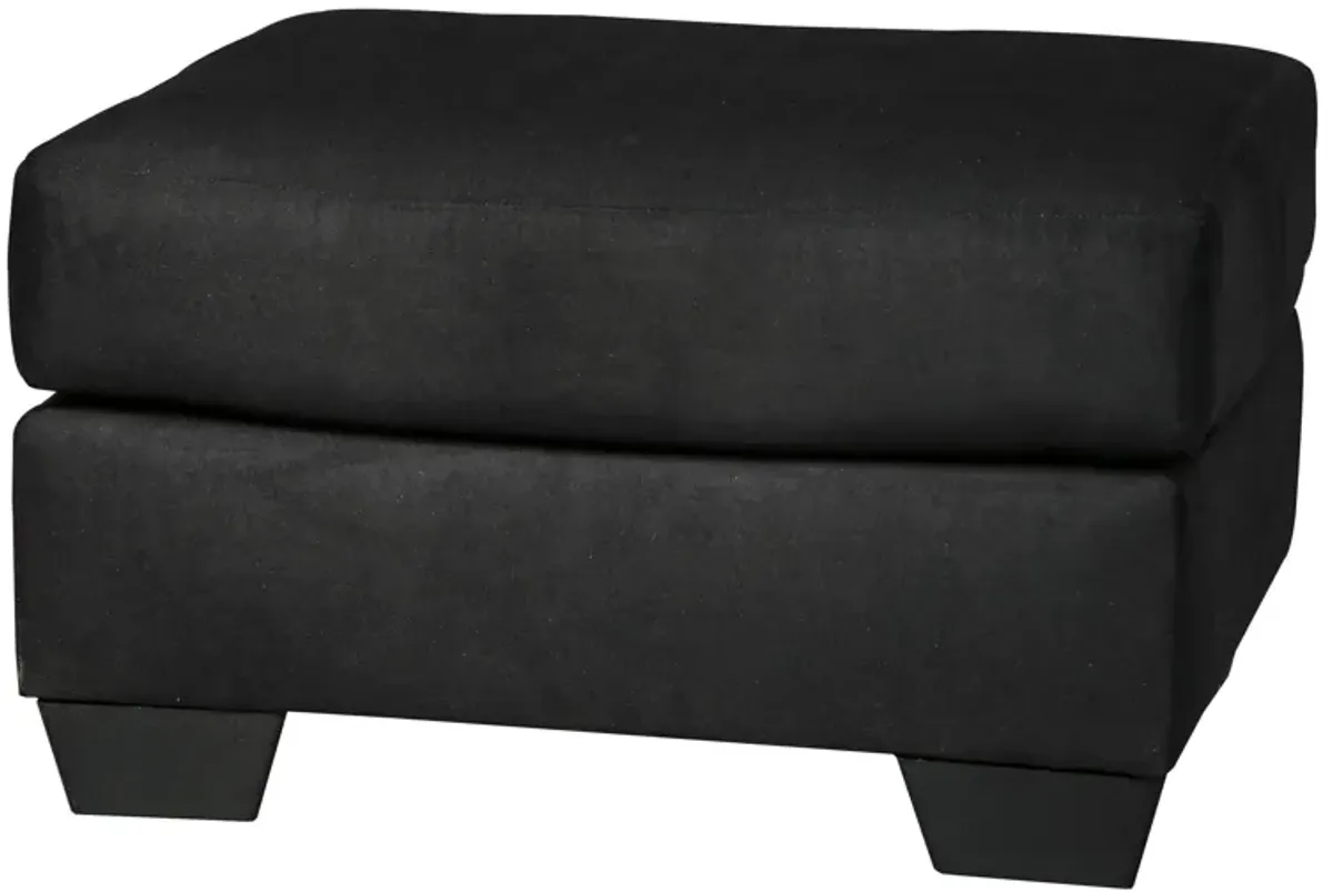 Whitman Ottoman in Black by Ashley Furniture