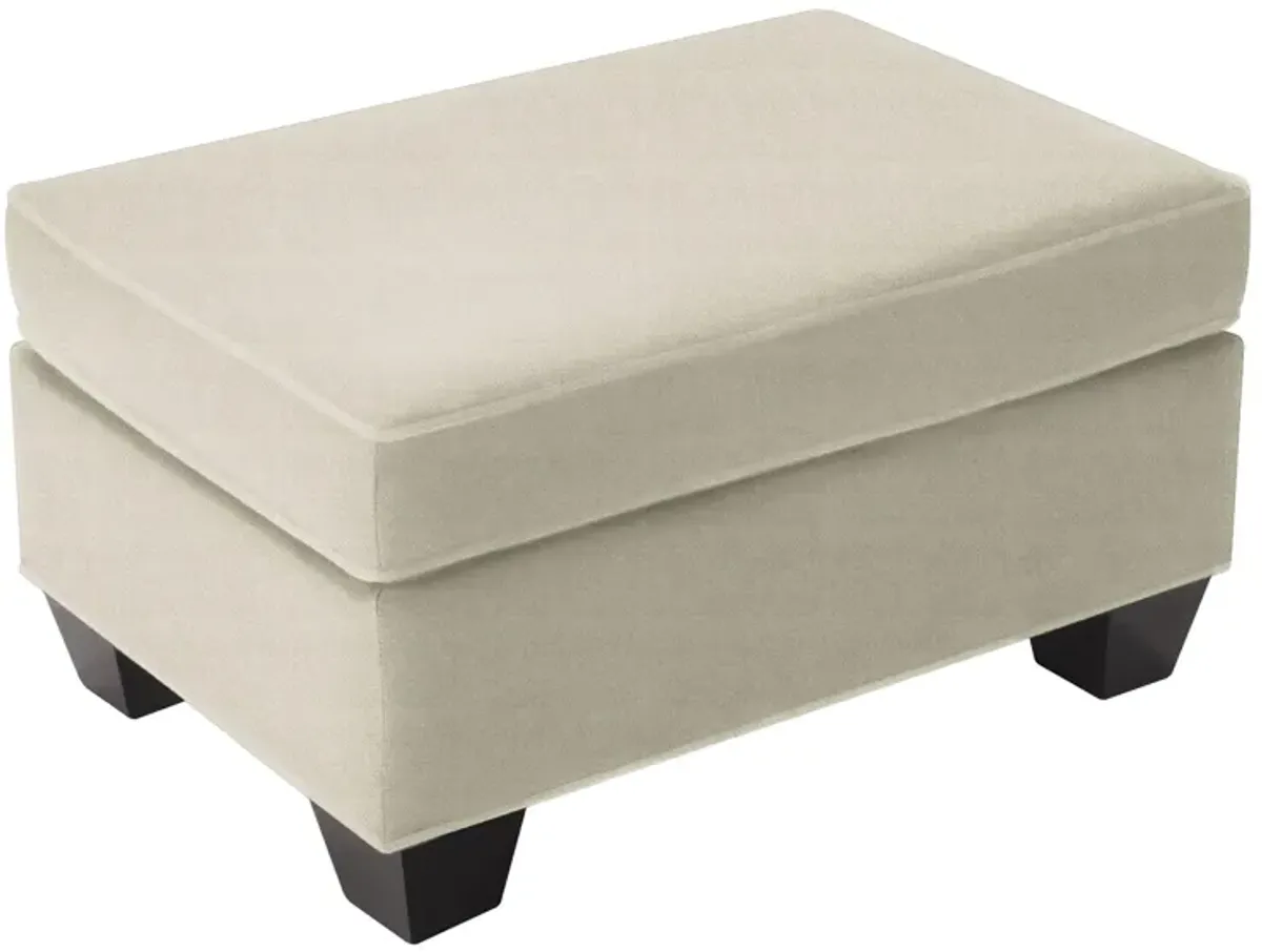 Briarwood Microfiber Ottoman