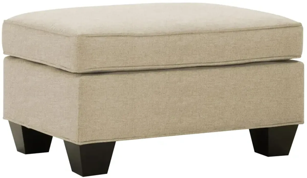 Briarwood Microfiber Ottoman