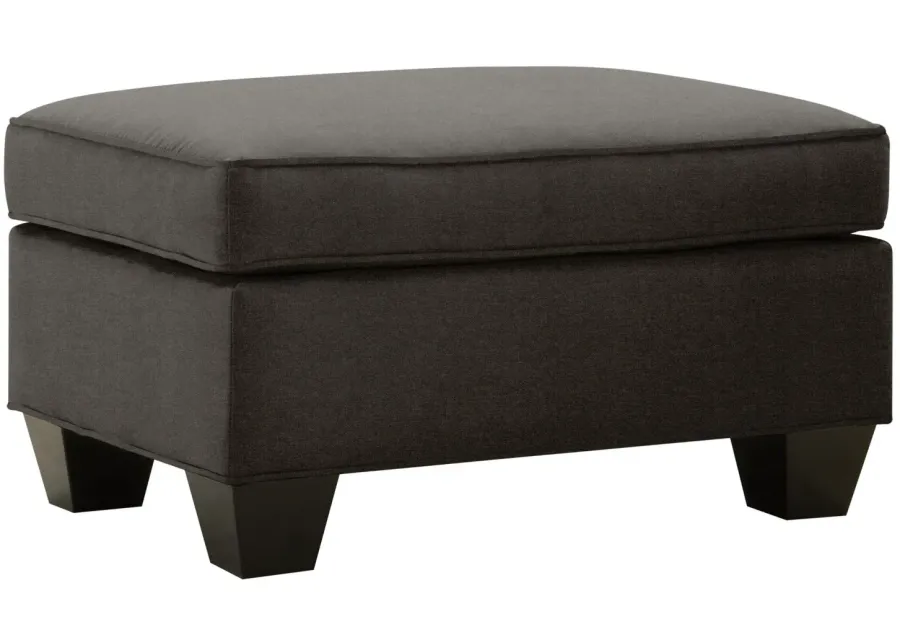 Briarwood Microfiber Ottoman in Santa Rosa Slate by H.M. Richards