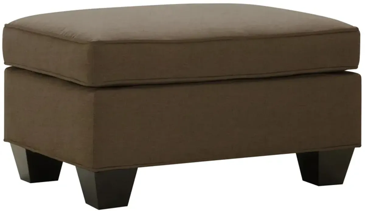 Briarwood Microfiber Ottoman