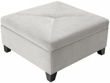 Artemis II Storage Ottoman in Gypsy Vapor by Jonathan Louis