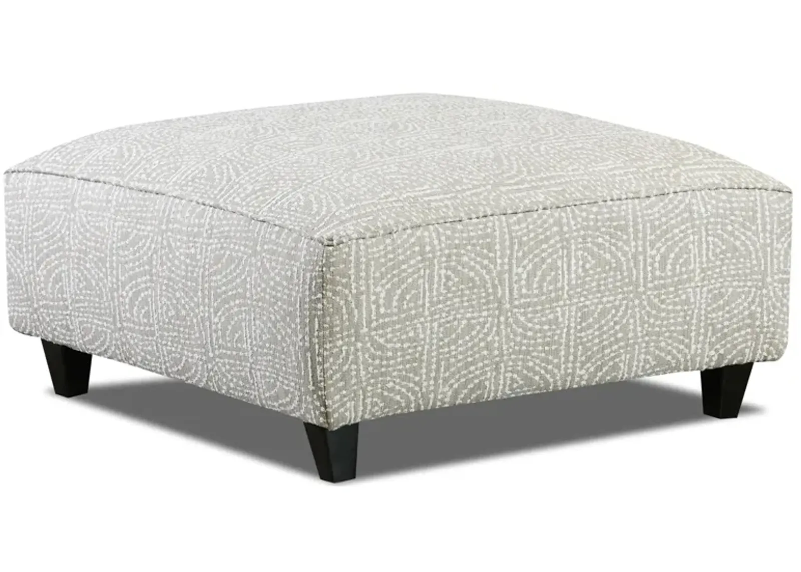 Durango Cocktail Ottoman in Linen by Fusion Furniture