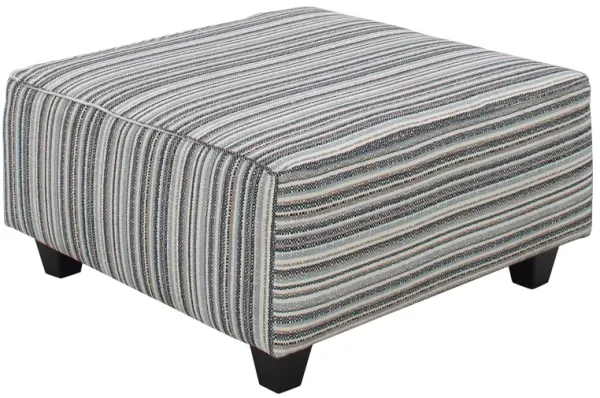 Hamden Chenille Cocktail Ottoman