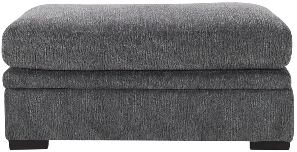 Norlin Storage Ottoman in Gray by Behold Washington