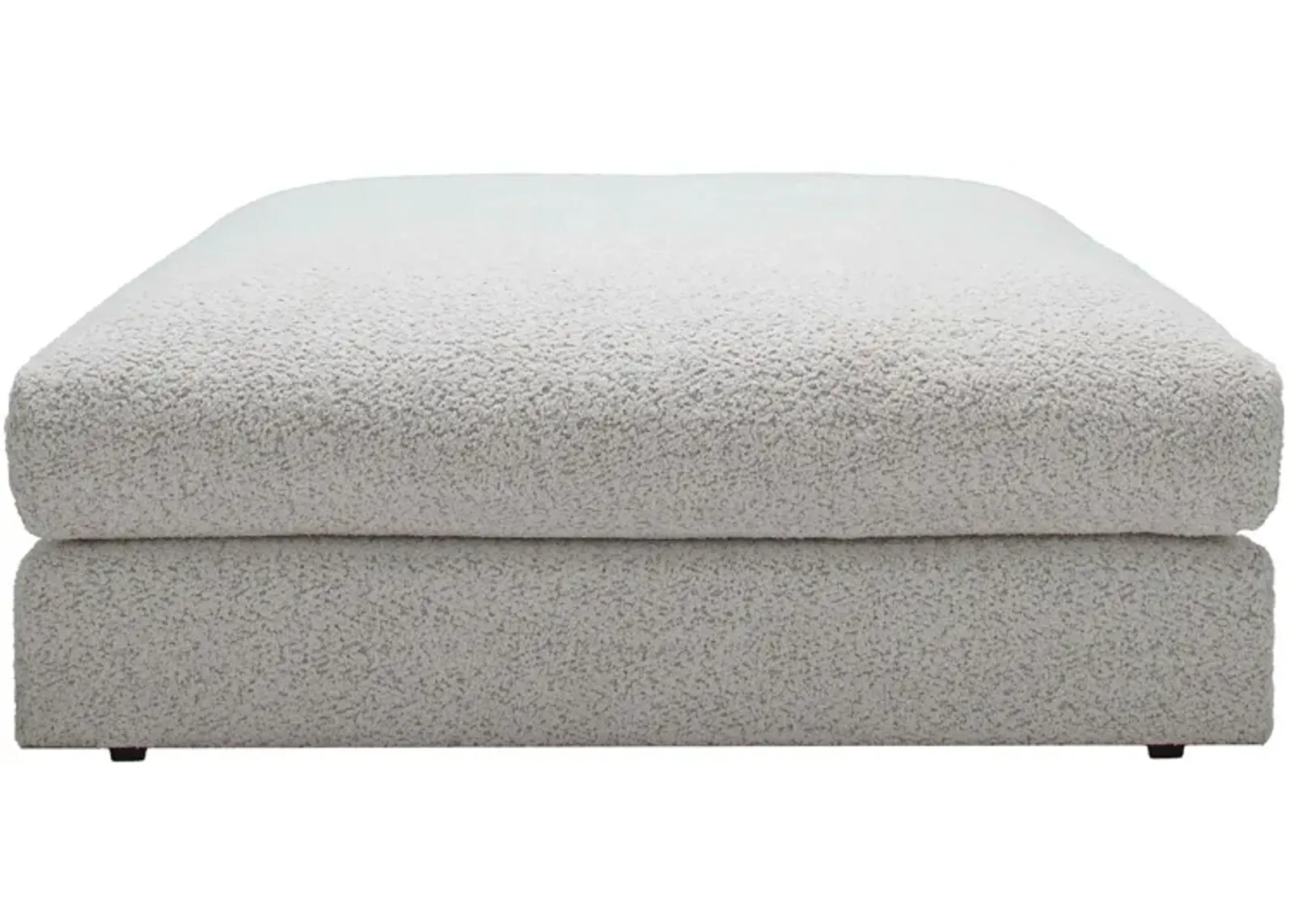 Montecito Bumper Ottoman in River Rock by H.M. Richards