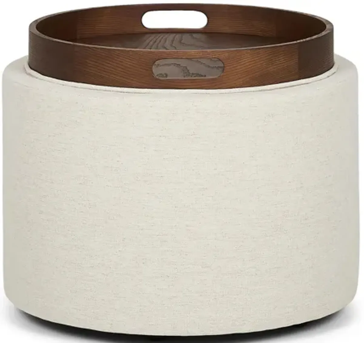 Uno Round Storage Ottoman