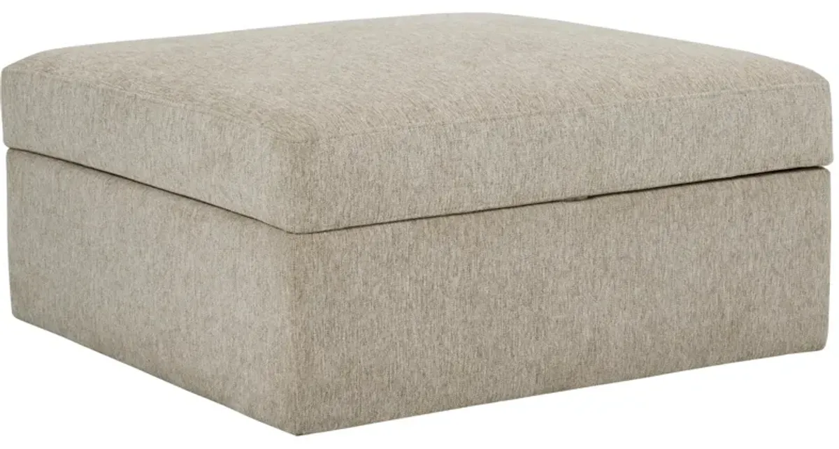 Juniper Storage Ottoman with Casters