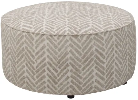 Tatum Cocktail Ottoman in Beige by Fusion Furniture