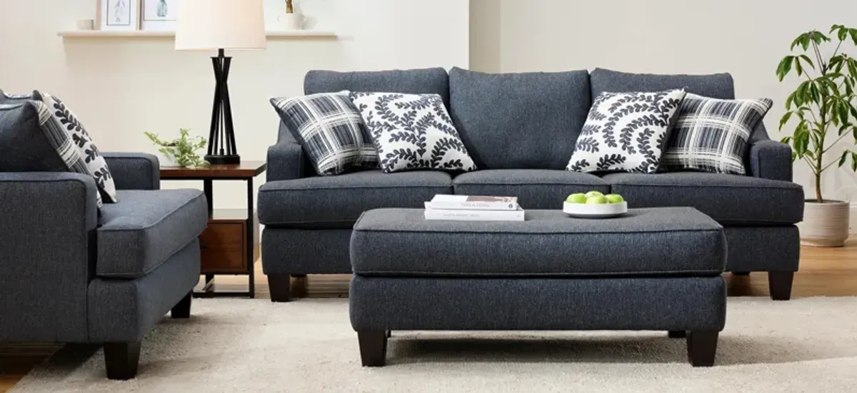 Bailey Oversized Ottoman