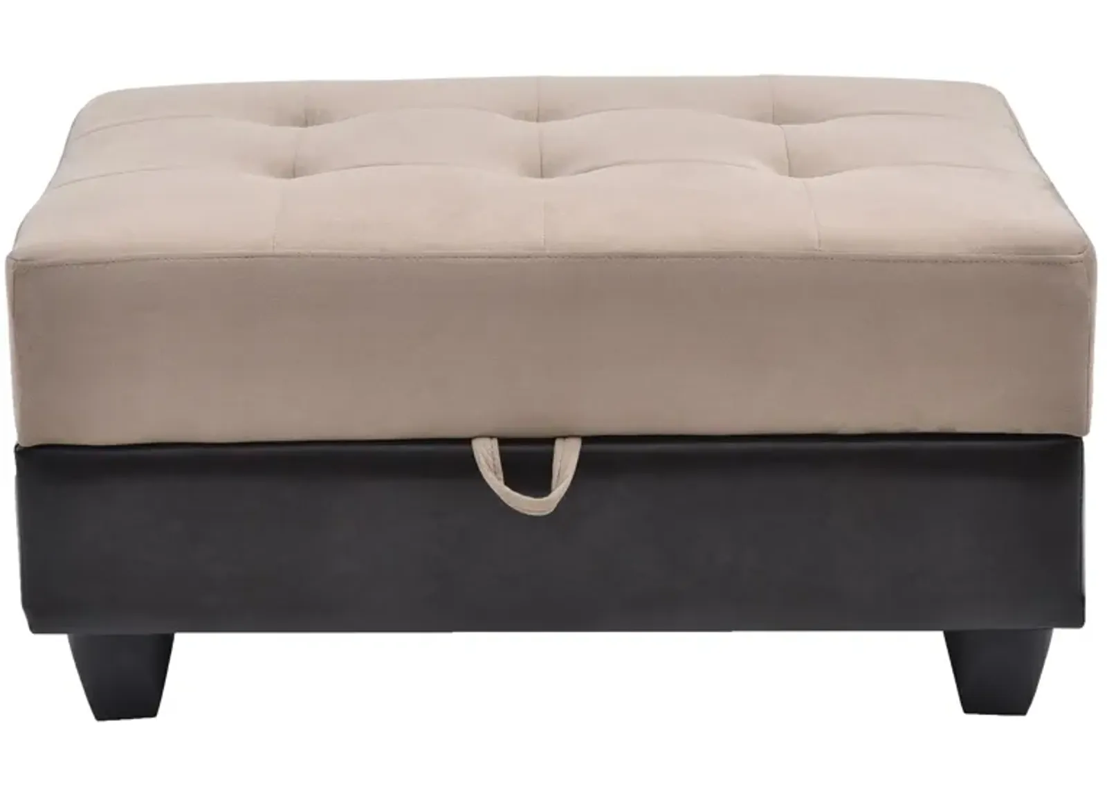 Gallant Storage Ottoman in Mocha by Glory Furniture