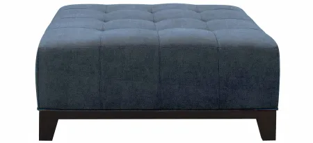 Cityscape Cocktail Ottoman in Elliot Eclipse by H.M. Richards