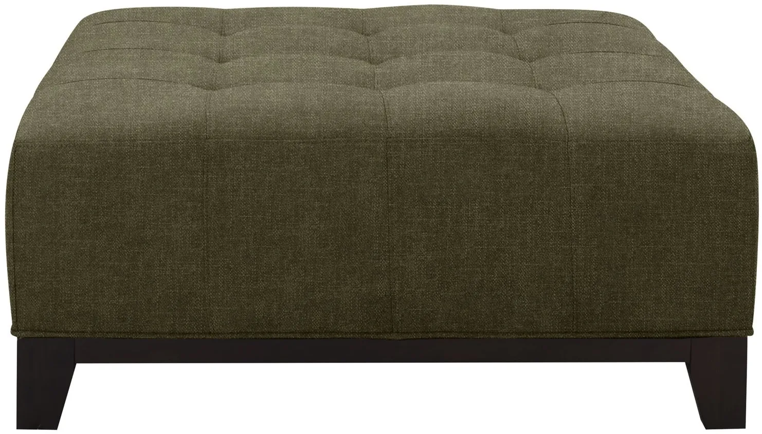 Cityscape Cocktail Ottoman in Elliot Avocado by H.M. Richards