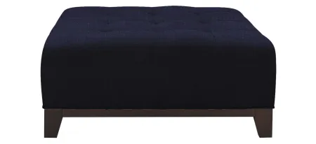 Cityscape Cocktail Ottoman in Sugar Shack Navy by H.M. Richards