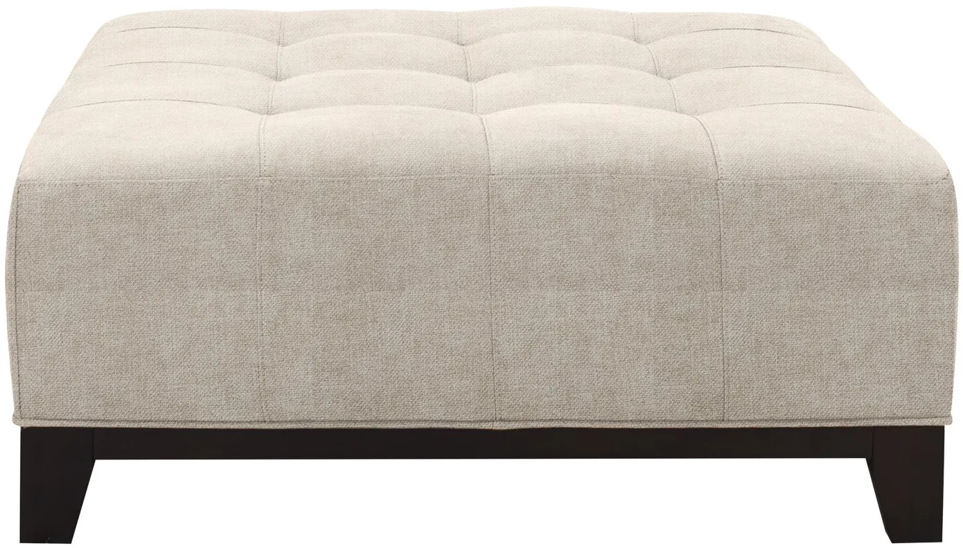 Cityscape Cocktail Ottoman in Elliot Pebble by H.M. Richards