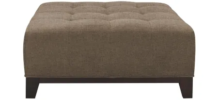 Cityscape Cocktail Ottoman in Santa Rosa Taupe by H.M. Richards
