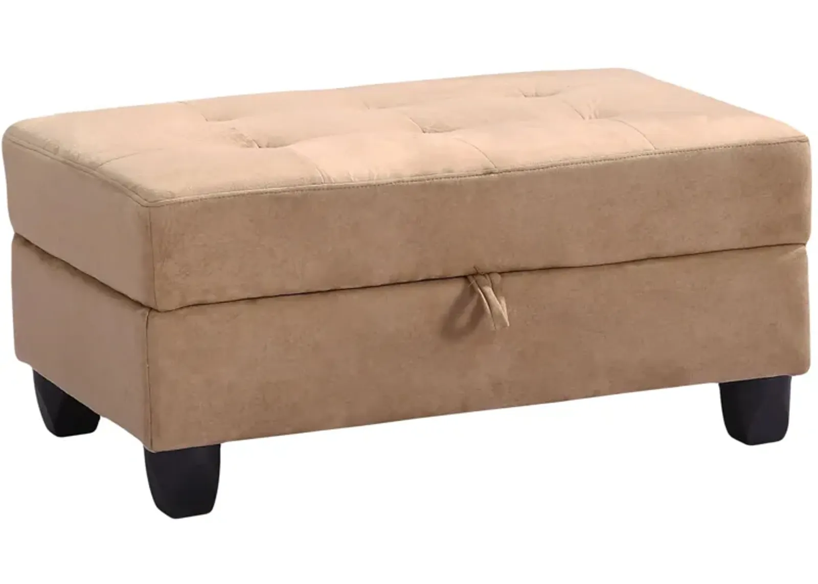 Gallant Storage Ottoman in Saddle by Glory Furniture