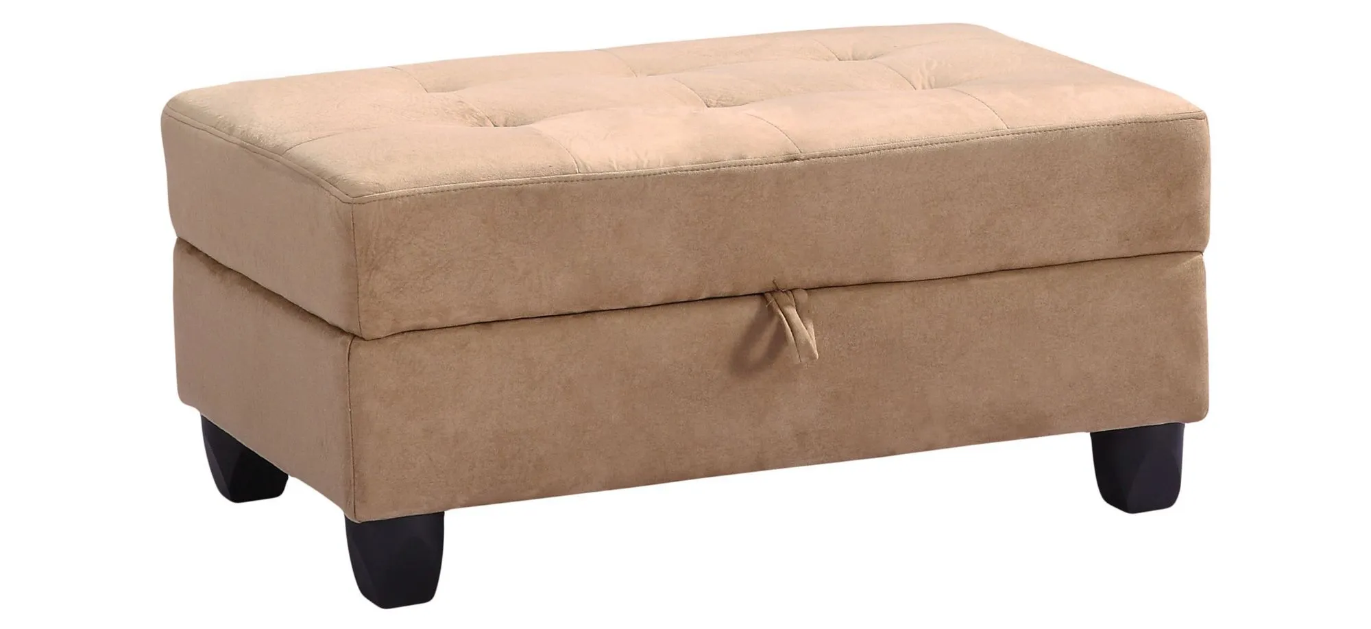 Gallant Storage Ottoman in Saddle by Glory Furniture