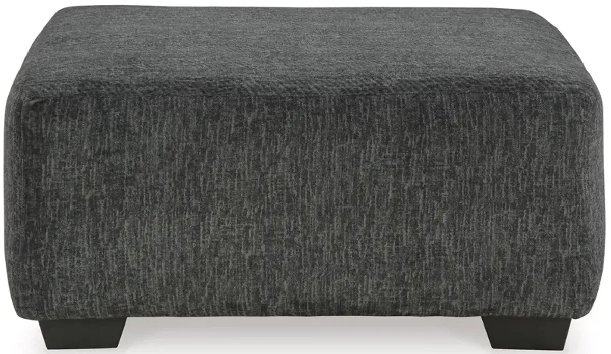 Biddeford Oversized Ottoman in Shadow by Ashley Furniture